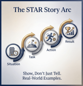 STAR interview graphic